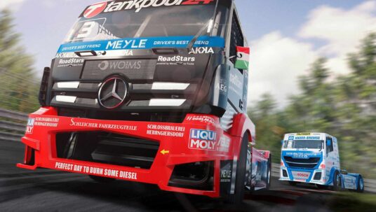 Ilustracja do: FIA European Truck Racing Championship – Poradnik do trofeów i osiągnięć