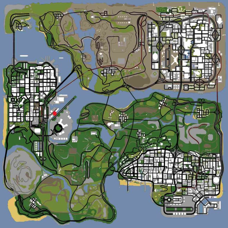 Gta San Andreas Slamvan Location Map