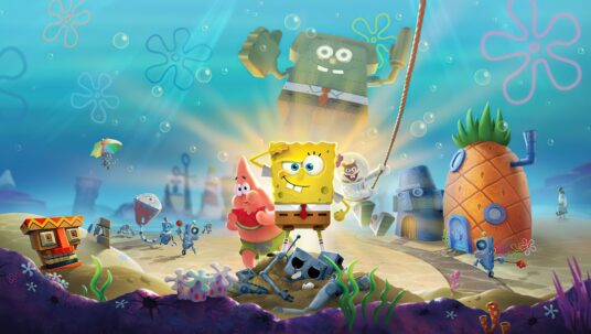 Ilustracja do: SpongeBob SquarePants: Battle for Bikini Bottom – Rehydrated – Poradnik do trofeów i osiągnięć