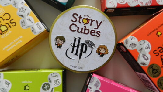 Ilustracja do: Story Cubes: Harry Potter – Opinia