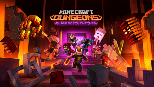 Ilustracja do: Minecraft Dungeons: Płomienie Netheru DLC – Poradnik do trofeów i osiągnięć