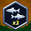 Ikona osiągnięcia: Rybka lubi pływać</span> / <span>More Fish in the Sea