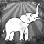 Ikona osiągnięcia: Rozmiaru słonia</span> / <span>Elephant-sized