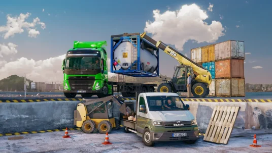Ilustracja do: Truck & Logistics Simulator – Poradnik do trofeów i osiągnieć