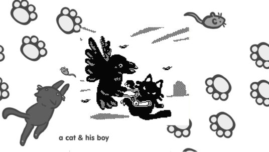 Ilustracja do: A Cat & His Boy – Recenzja