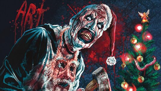 Ilustracja do: Terrifier 3 – Recenzja – Granice przemocy