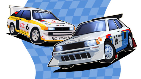 Ilustracja do: Old School Rally – Poradnik do trofeów i osiągnięć