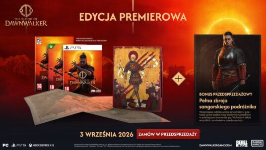 Ilustracja do: THE BLOOD OF DAWNWALKER ZADEBIUTUJE 3 WRZEŚNIA!