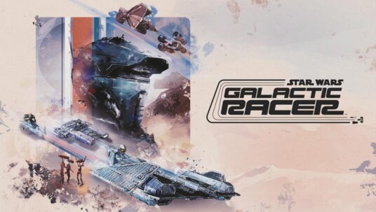 Ilustracja do: Star Wars: Galactic Racer – Recenzja – Przepyszny wyścigowy rogalik